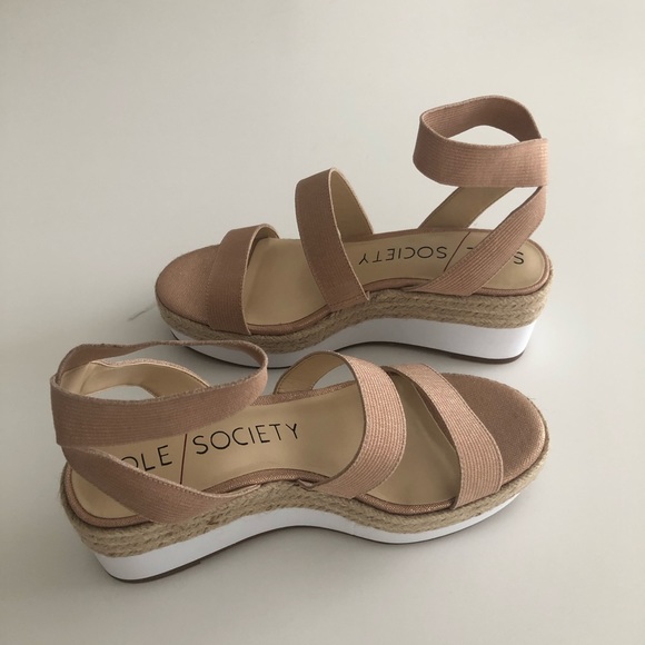 Sole Society Shoes - SALE.  NEW IN BOX. Sole Society Wedge Sandal